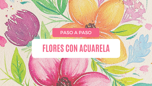 🎨 Mini Tutorial paso a paso: Pinta flores con acuarelas Daniel Smith Essentials set