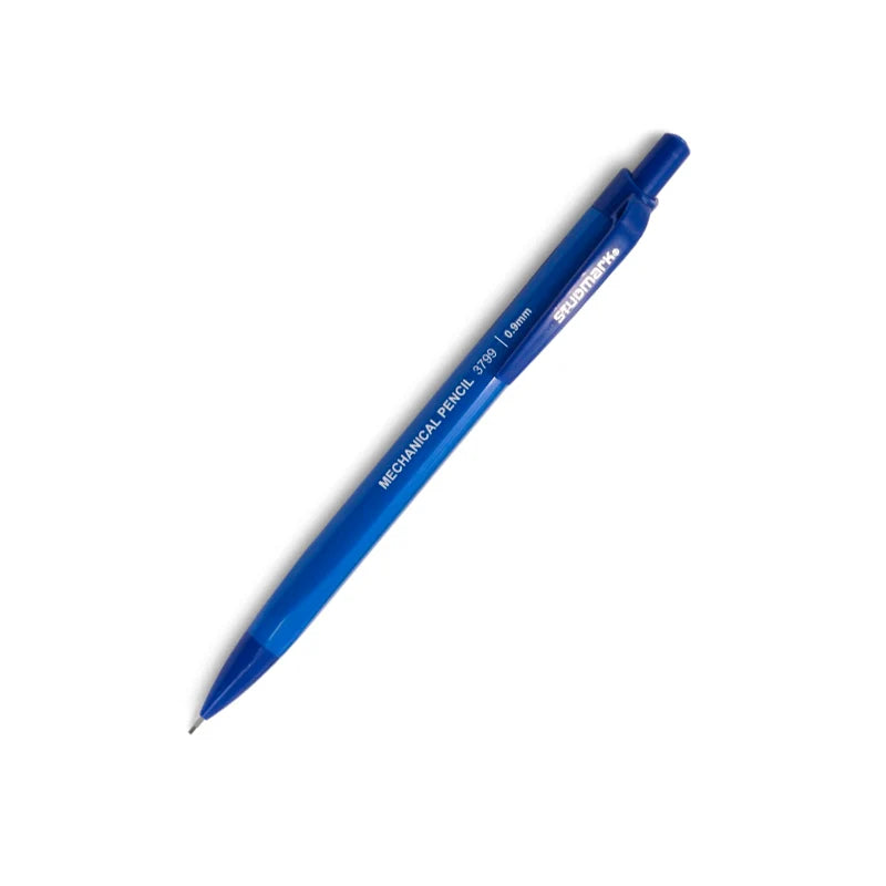 Studmark - Lápiz Mecánico / Portaminas Triangular de 0.9MM 2B - Azul
