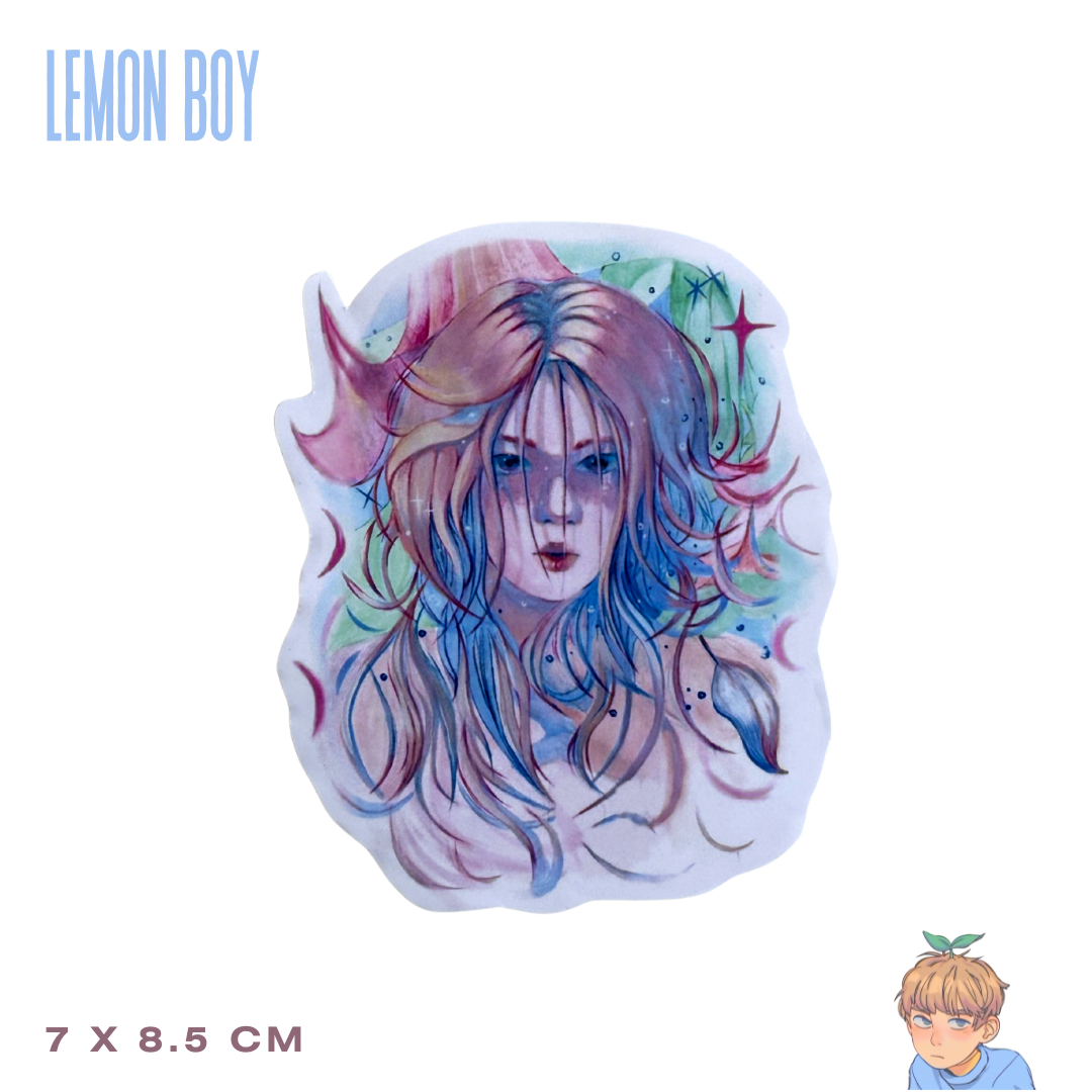 Sticker Pack 2- Lemon Boy (6 stickers)