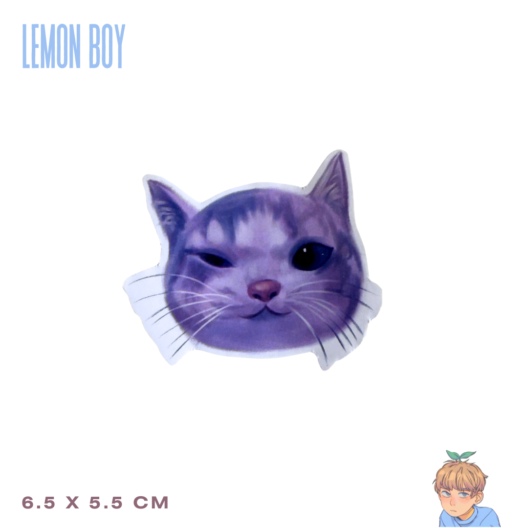 Sticker Pack 2- Lemon Boy (6 stickers)