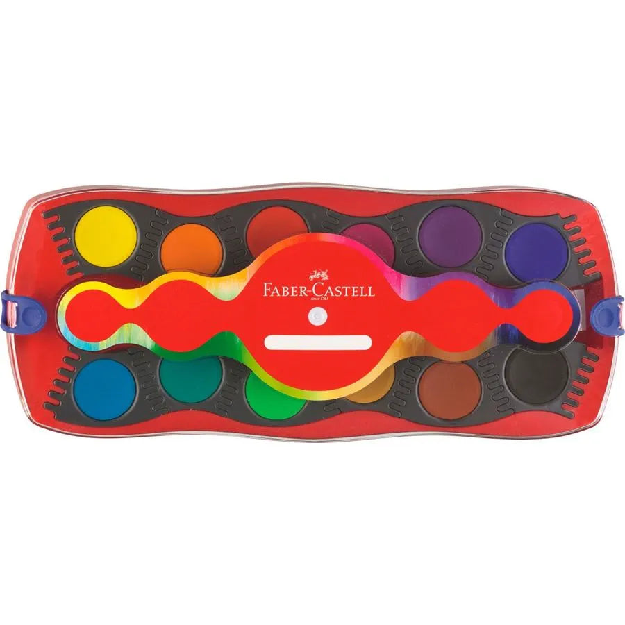 FABER CASTELL CONNECTOR PAINT BOX / 12 colors KEEPLIVINGFASTER