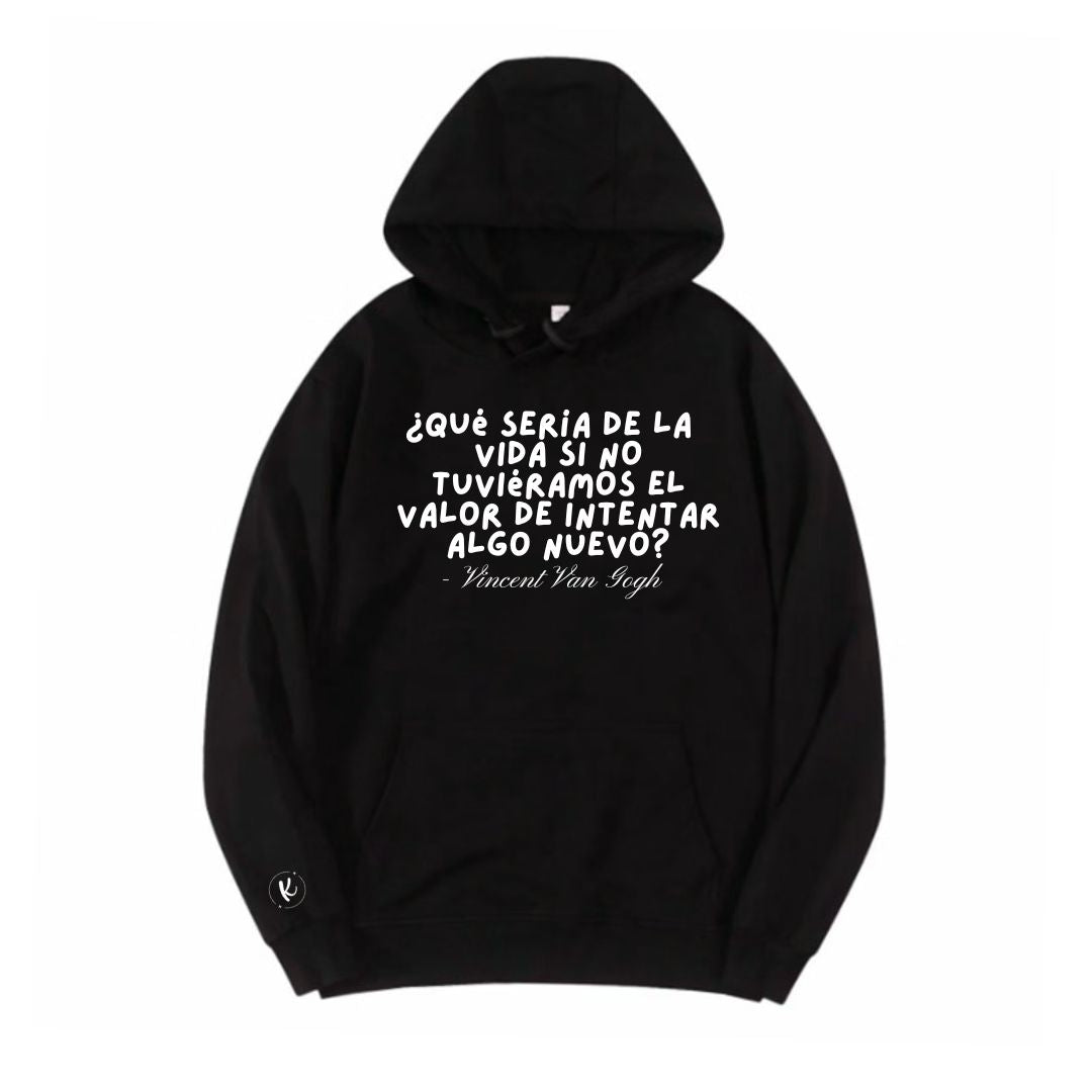 SUETER - VAN GOGH - TALLA L - NEGRO