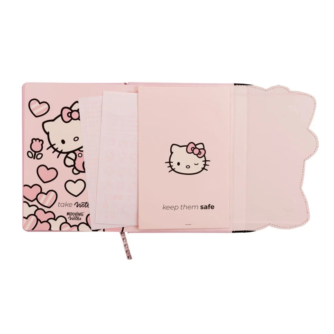 HELLO KITTY - LIBRETA RAYADO 96H