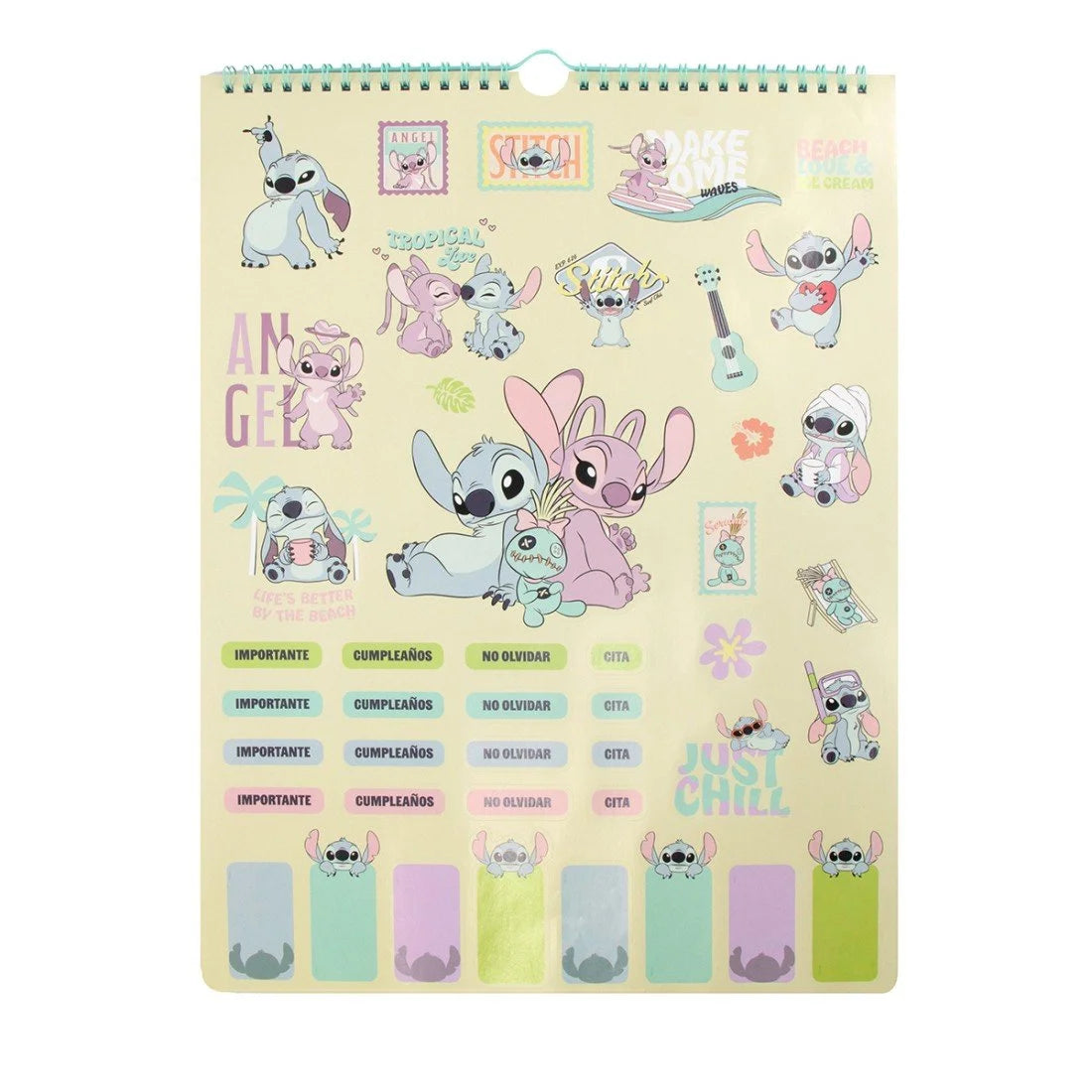 Calendario Mooving 2027 Stitch (6x8)