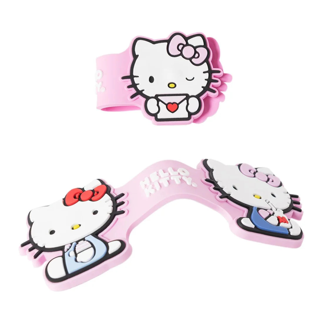 HELLO KITTY - 2 SUJETA CABLE