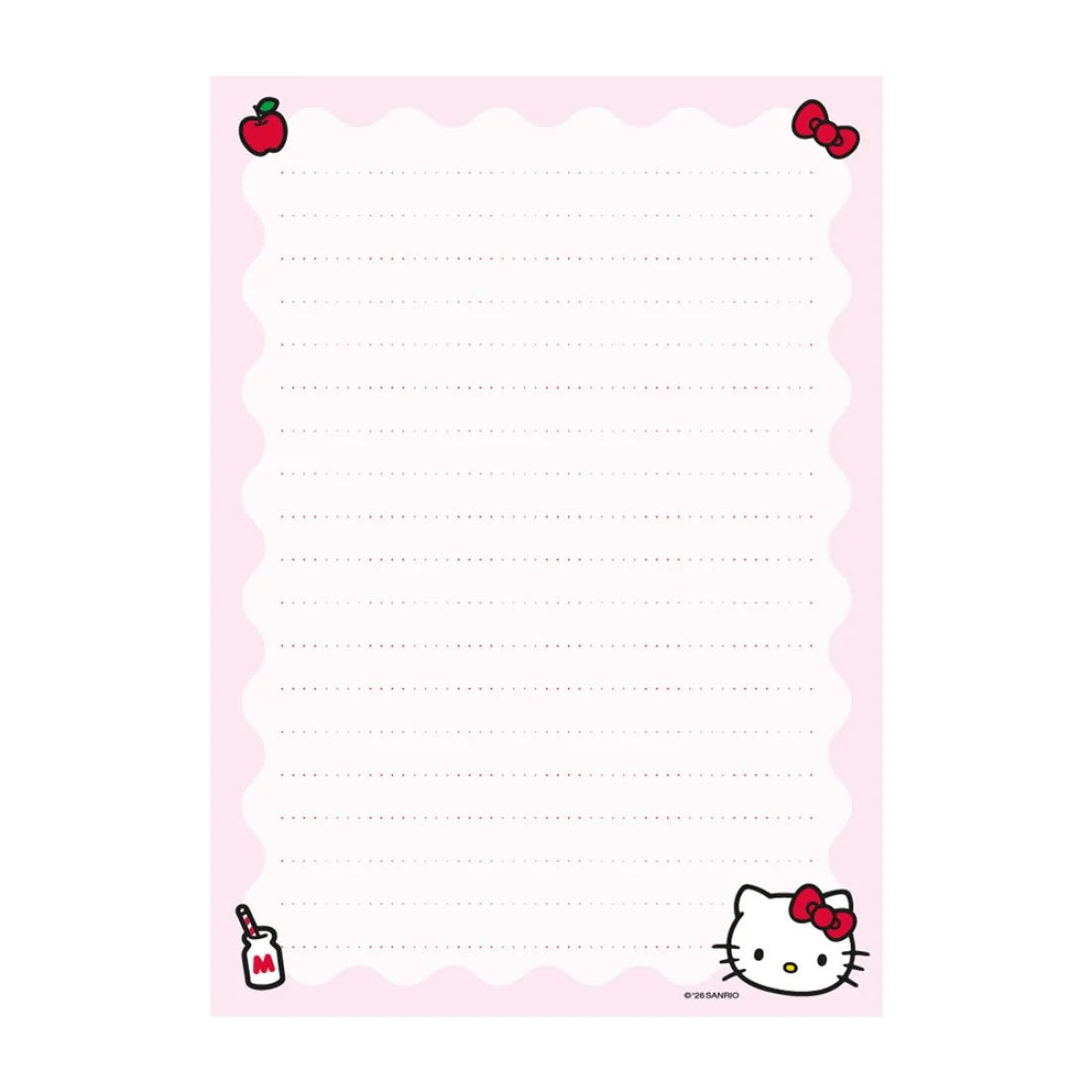 HELLO KITTY - BLOCK DE NOTAS 120H