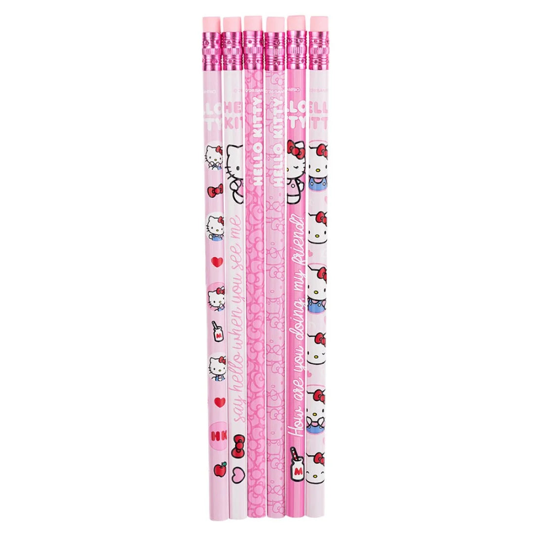 HELLO KITTY - 6 LAPICES