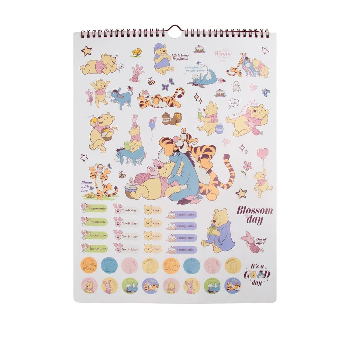 Calendario Mooving 2027 Winnie The Pooh (6x8)