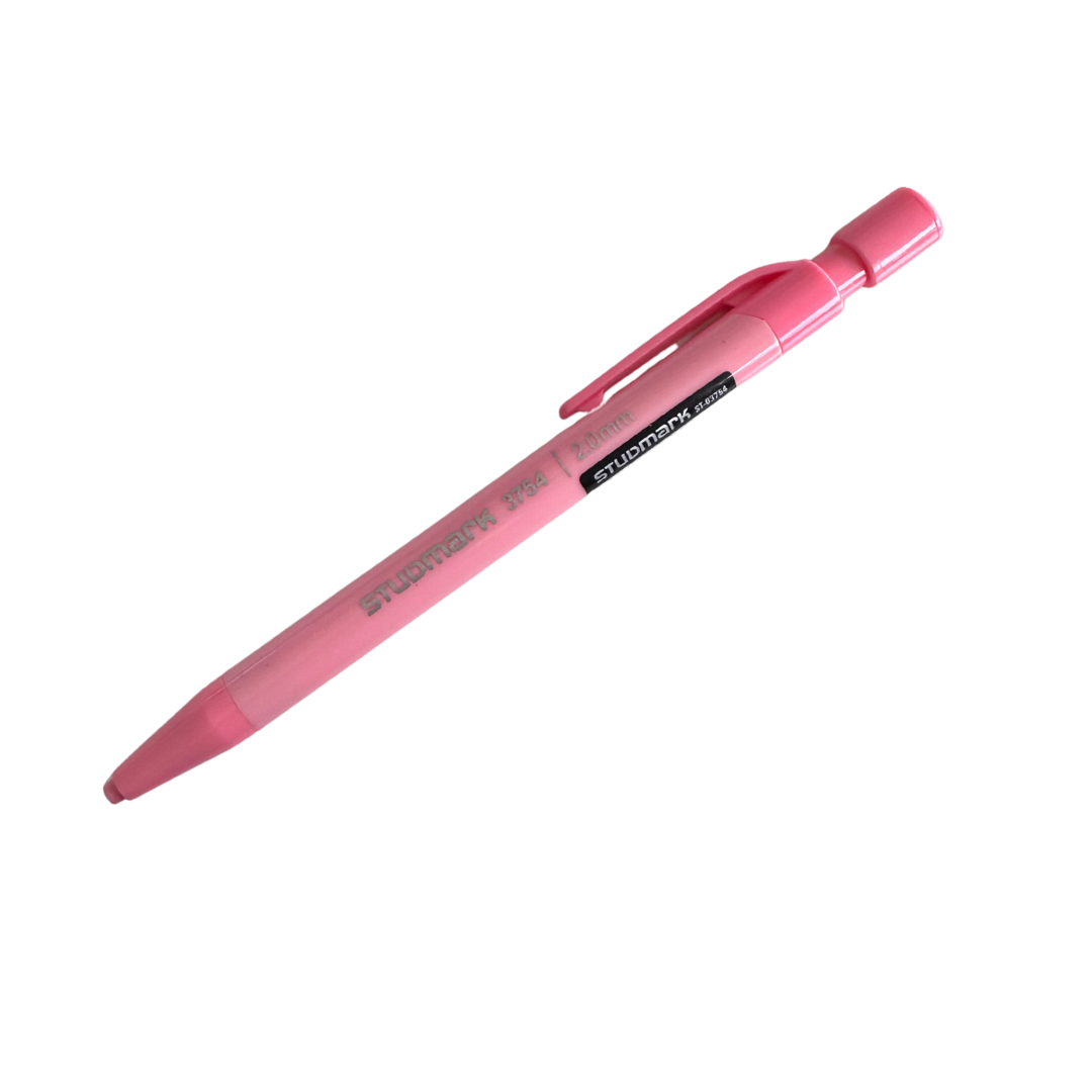 Studmark - Portaminas 2.0mm 2B- Rosado pastel