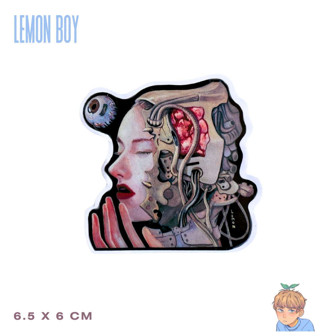 Sticker Pack 2- Lemon Boy (6 stickers)