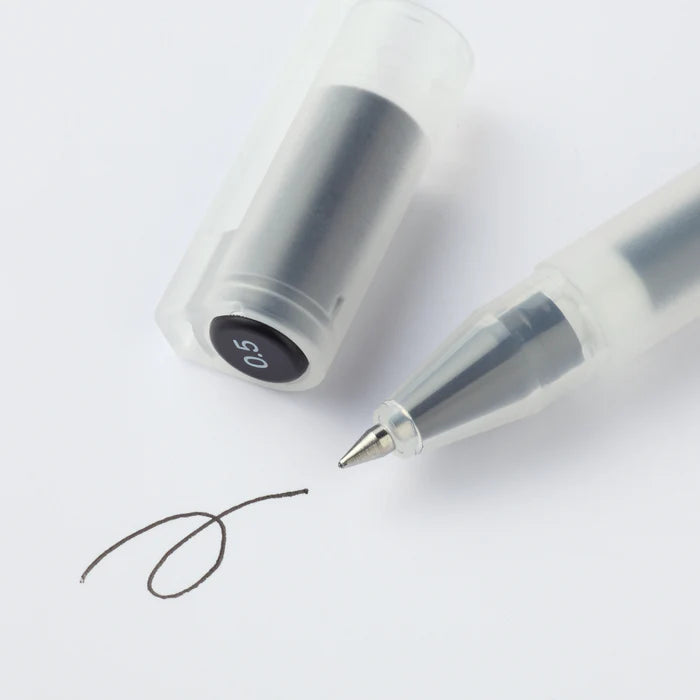 MUJI - Gel Ink Cap Type Ballpoint Pen 0.5mm