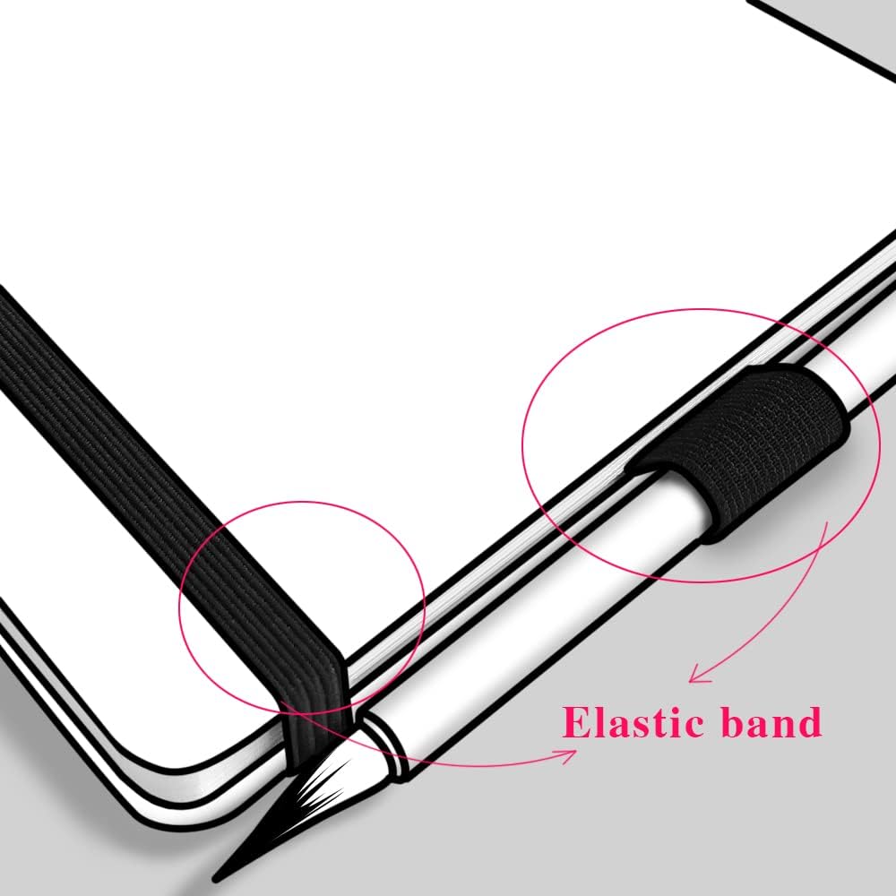 Cuaderno de bocetos de acuarela, cuaderno cuadrado portátil de tela de 5 x 5 pulgadas, 20 hojas de papel de dibujo texturizado de acuarela, cuaderno de bocetos de papel de arte de 300 GSM (140