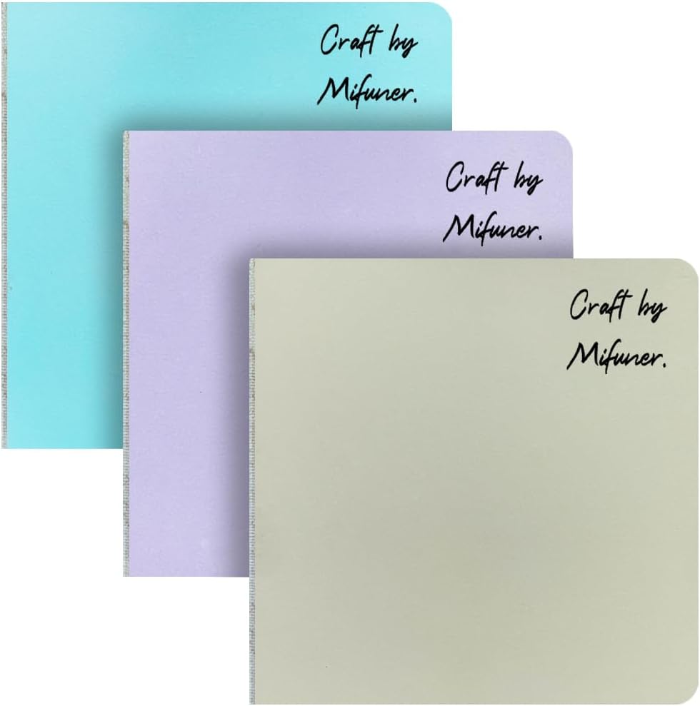 mini cuadernos de dibujo de acuarela de 3.9 x 3.9 pulgadas, 300 GSM, cuaderno de pintura cuadrado portátil, 60 pgs (30 hojas delanteras y traseras 2 texturas), papeles de dibujo, almohadillas de papel para artistas,