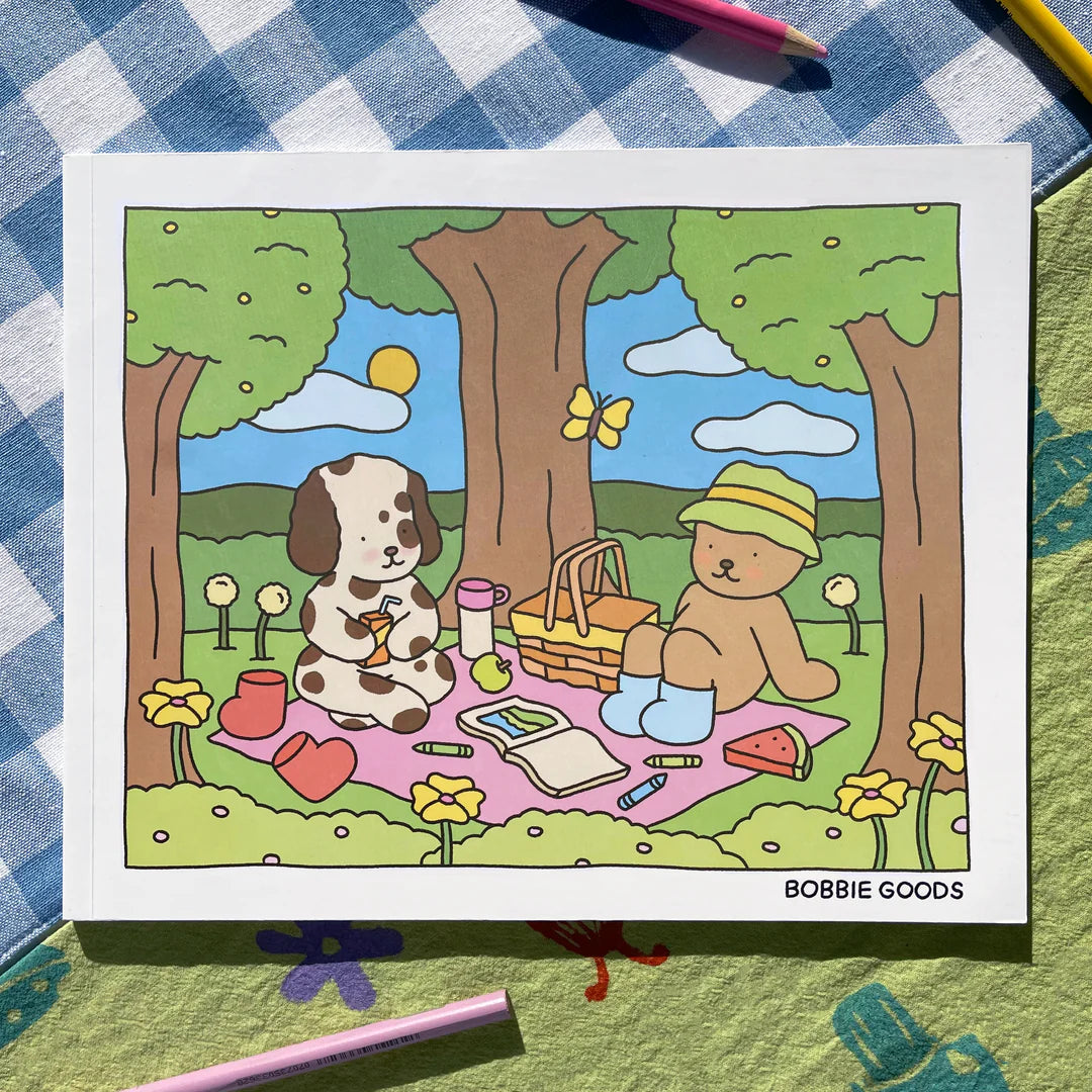 Bobbie Goods - Spring-Summer Coloring Book