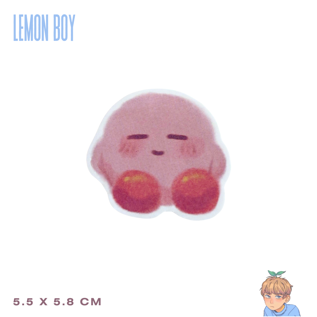 Sticker Pack 1 - Lemon Boy (6 stickers)