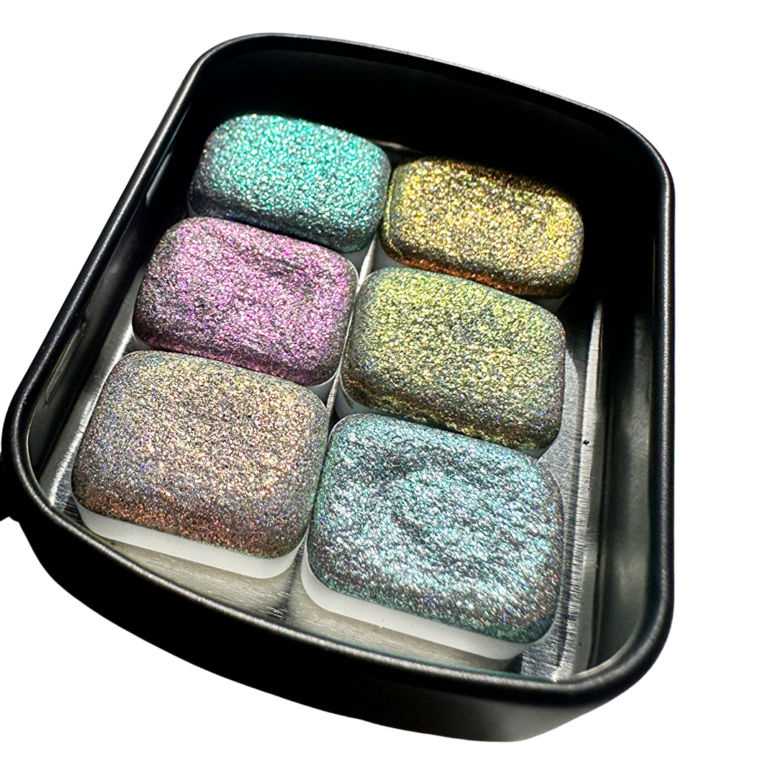 Acuarelas Artesanales: Mystical Gems Set Quarter Pan - Chroma Watercolors KEEPLIVINGFASTER