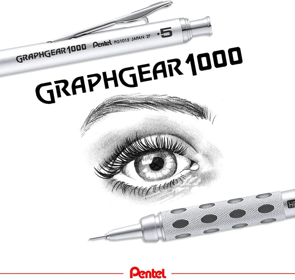 Pentel Graph Gear 1000 - Bolígrafo (PG1015) de 0.020 in KEEPLIVINGFASTER