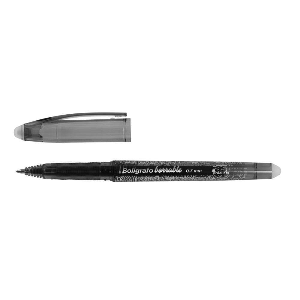 Fast - Bolígrafo Borrable 0.7mm Negro