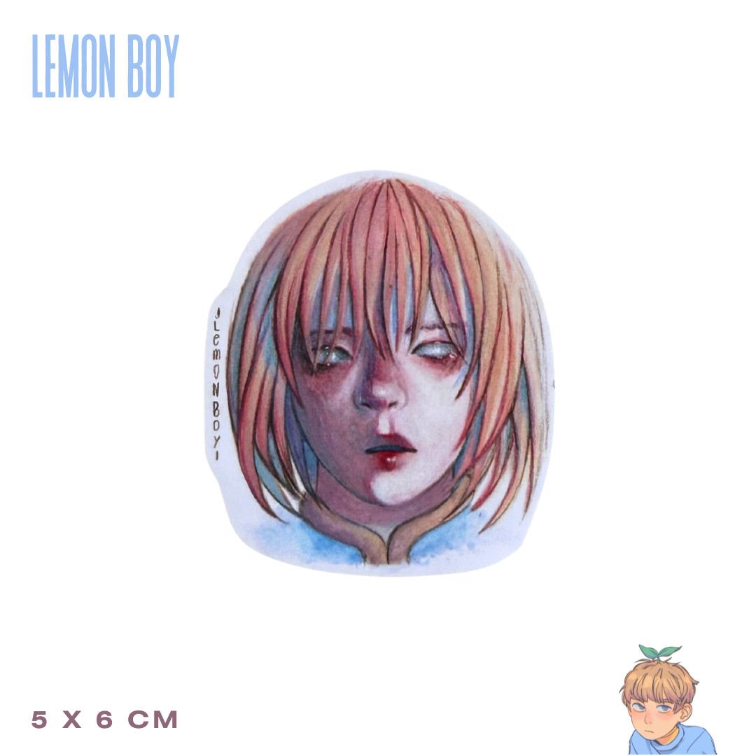 Sticker Pack 2- Lemon Boy (6 stickers)