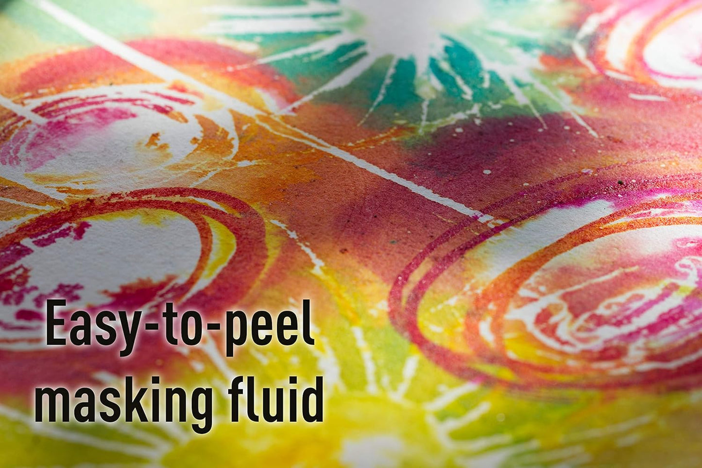 Pebeo Líquido de látex líquido de fácil pelar, goma de dibujo, se seca rápidamente, para tinta, acuarela, pintura de gouache e ilustración, suministros de bellas artes y manualidades, botella de 1.5 fl oz