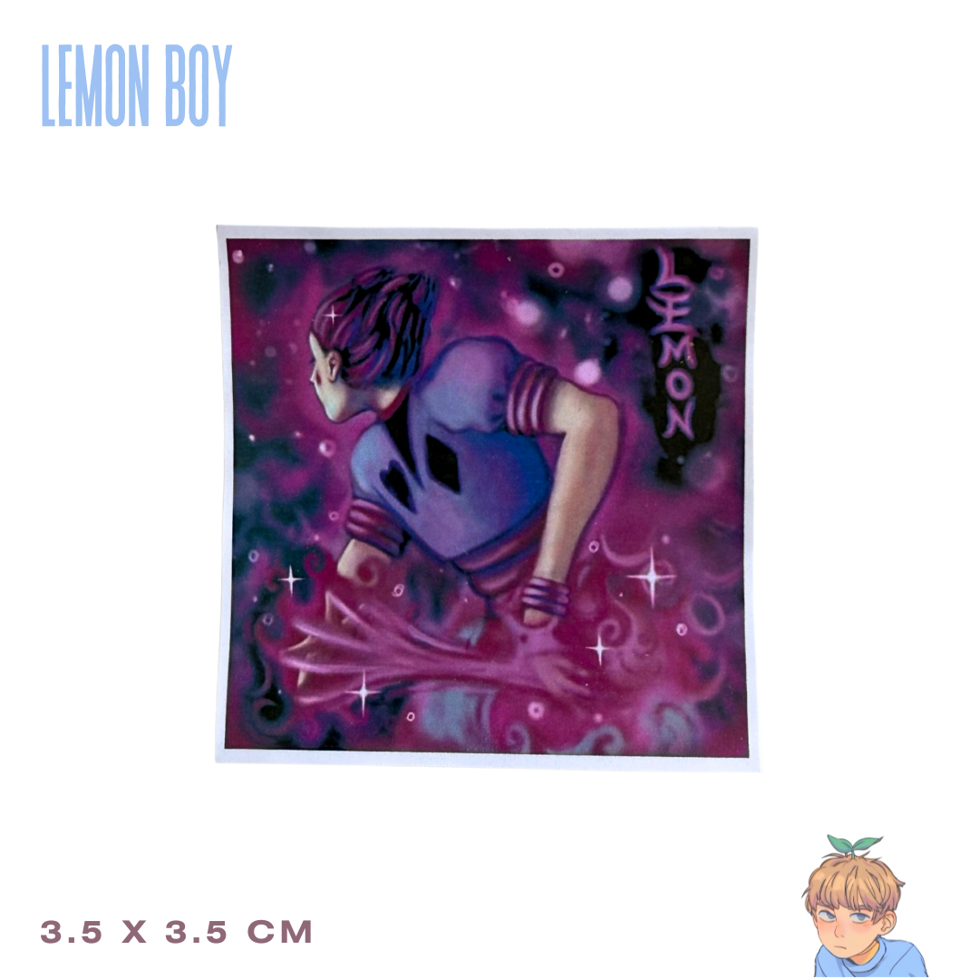 Sticker Pack 2- Lemon Boy (6 stickers)