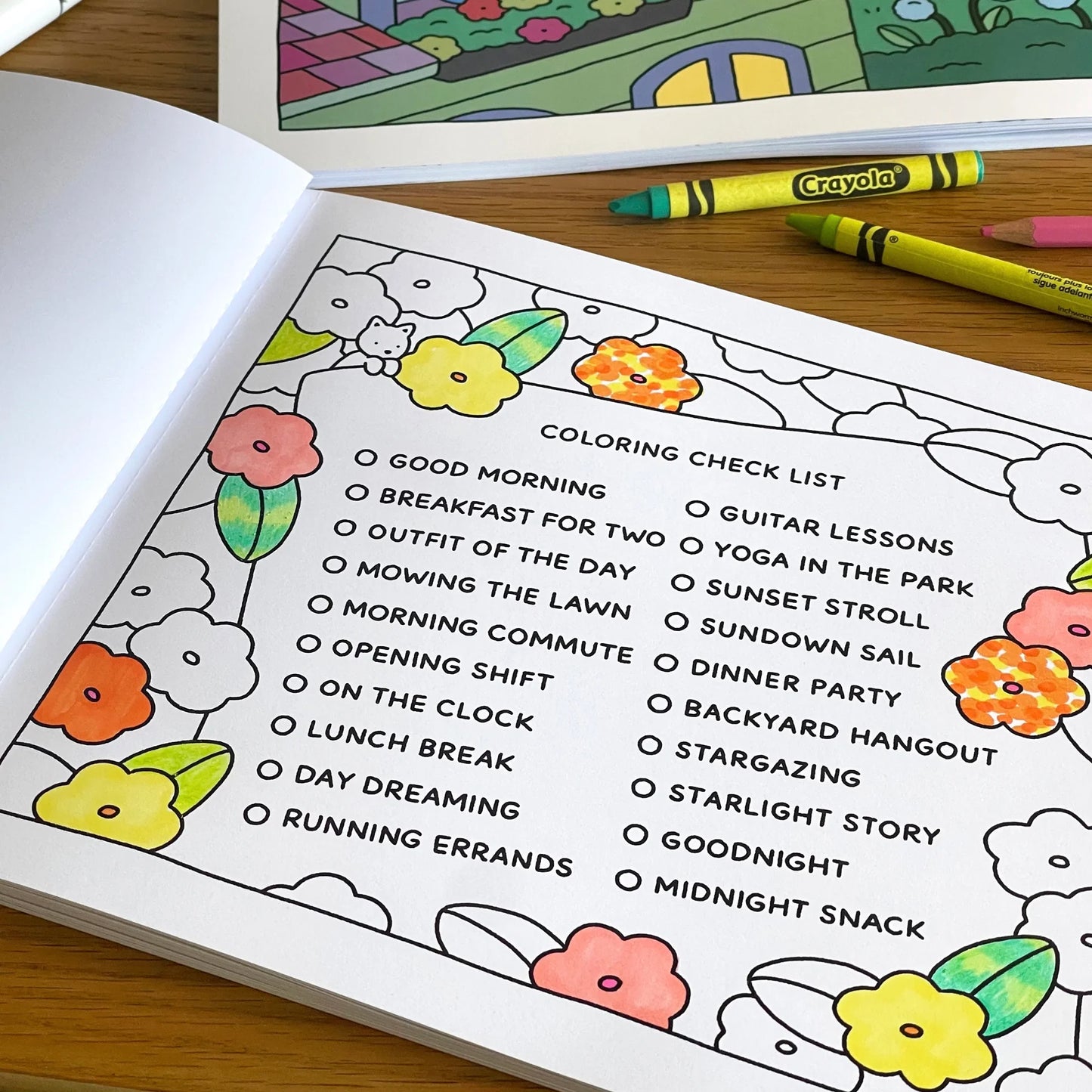 BOBBIE GOODS - Day to Night Coloring Book KEEPLIVINGFASTER