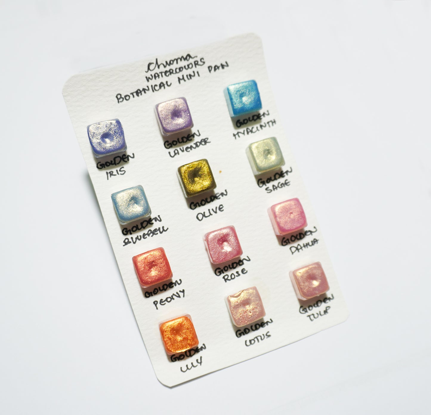 Acuarelas Artesanales: Botanical Set Mini Pans- Chroma Watercolors KEEPLIVINGFASTER