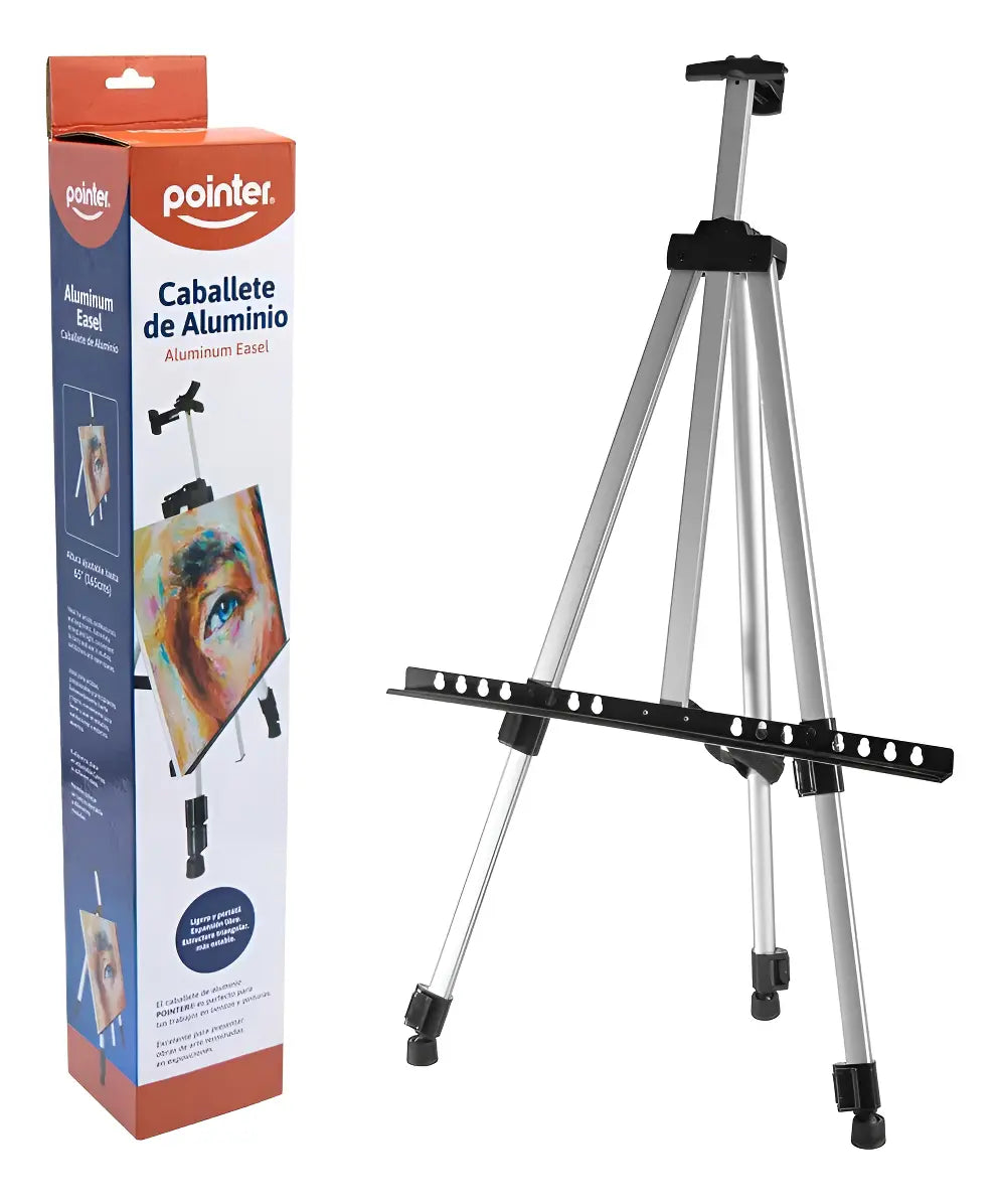 Pointer - Caballete De Aluminio Altura 165cm Ligero Portable