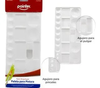 Pointer - Paleta para pintura con 17 divisiones