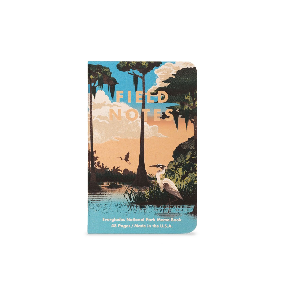 Field Notes: National Parks Series Libreta de Papel Cuadriculado- 3.5 x 5.5 Pulgadas - Everglades National Park by Mike Tabie.