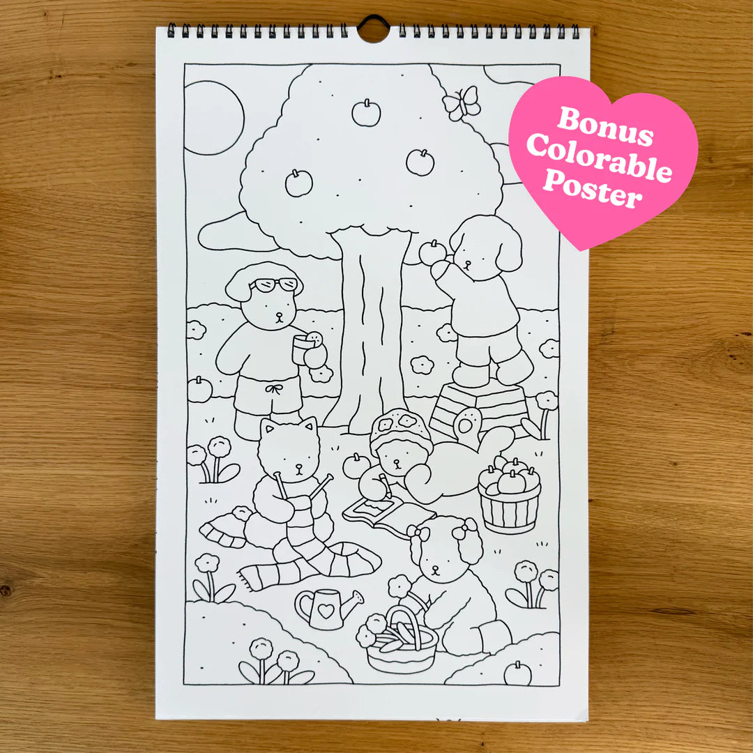 RESERVA - Bobbie Goods - Coloring Calendar (solo el calendario))