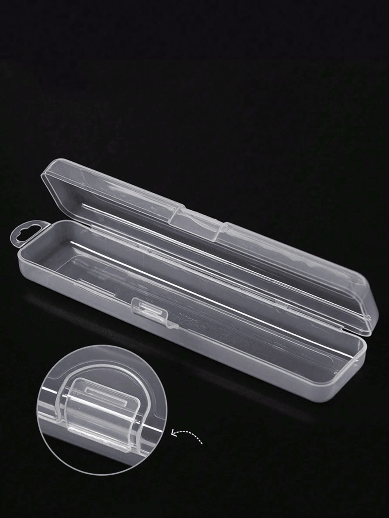 Caja organizadora transparente