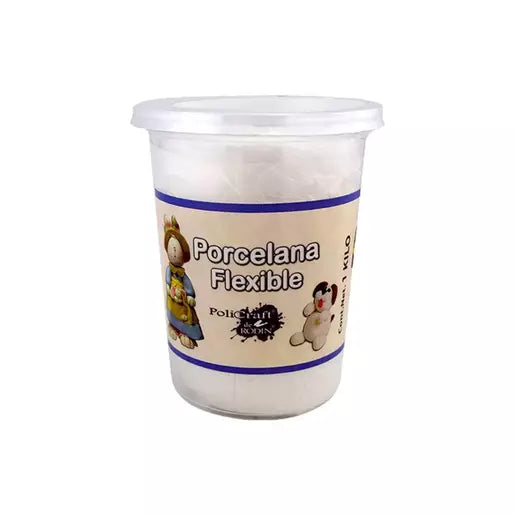 Pasta Francesa Politec Porcelana Flexible Bote 1 Kg. Formula mejorada