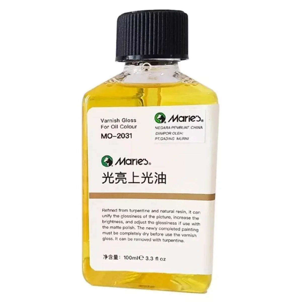 Marie´s Barniz brillante para color al óleo - Leafing 100 ml