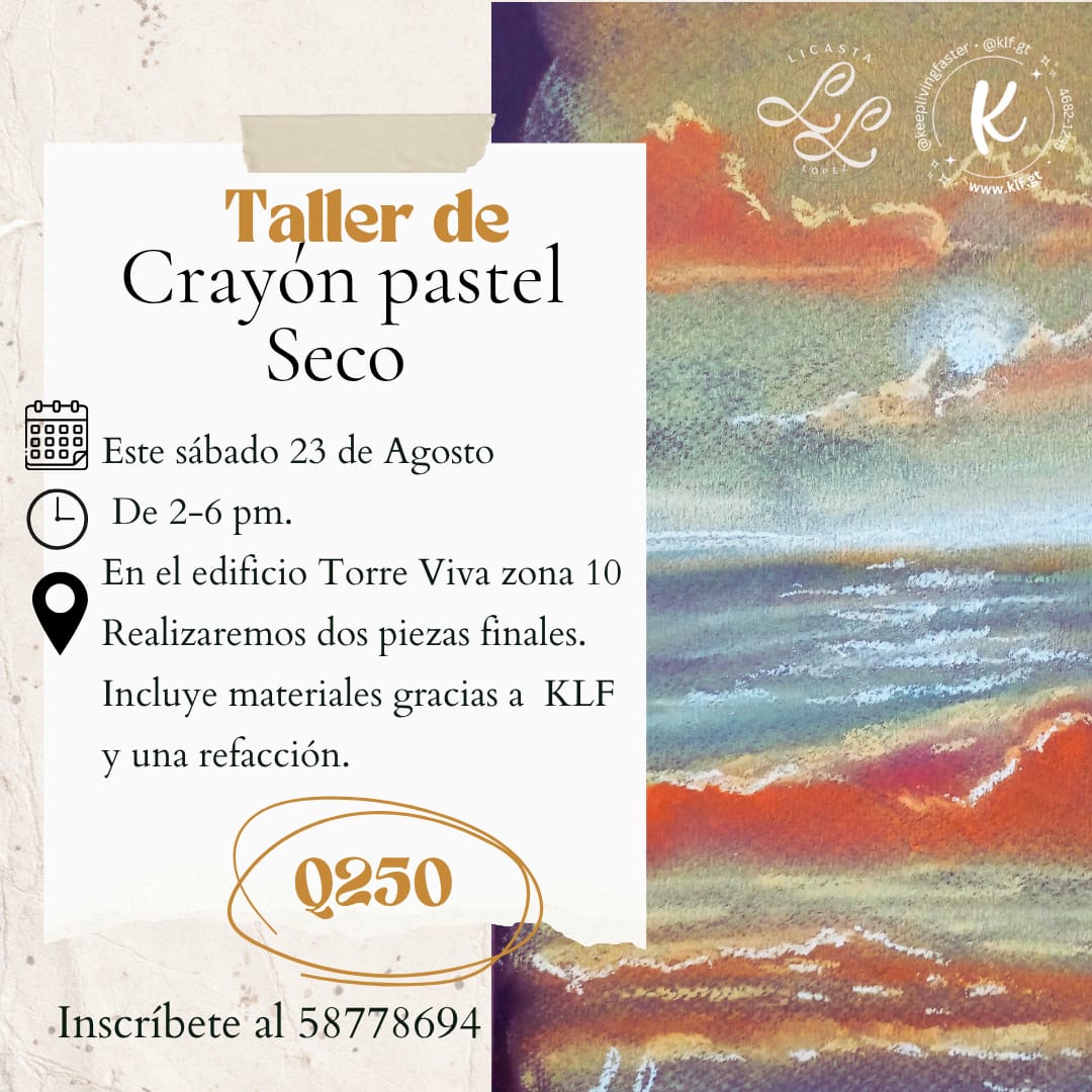 Taller de Crayón Pastel Seco con @licastalopez