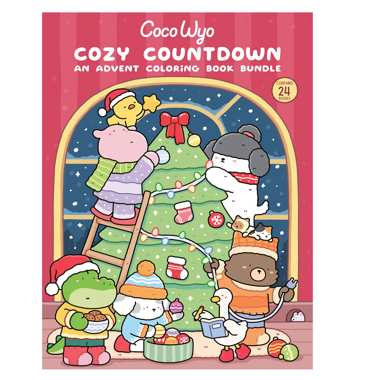 RESERVA- Cozy Countdown: An Advent Coloring Book Bundle