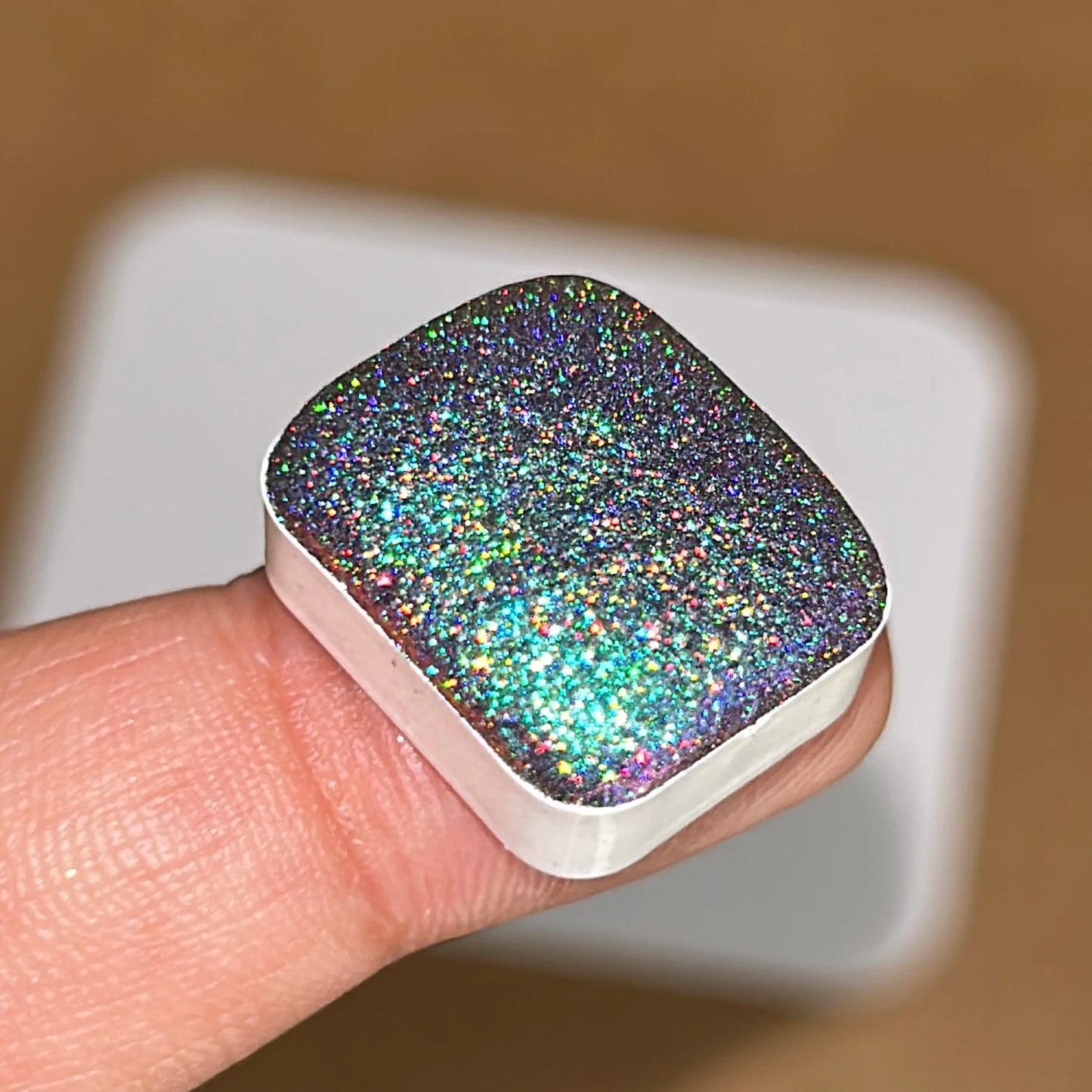 TheoryTheShop - Acuarela NARNIA- cuarto de pastilla - acuarela artesanal holográfica