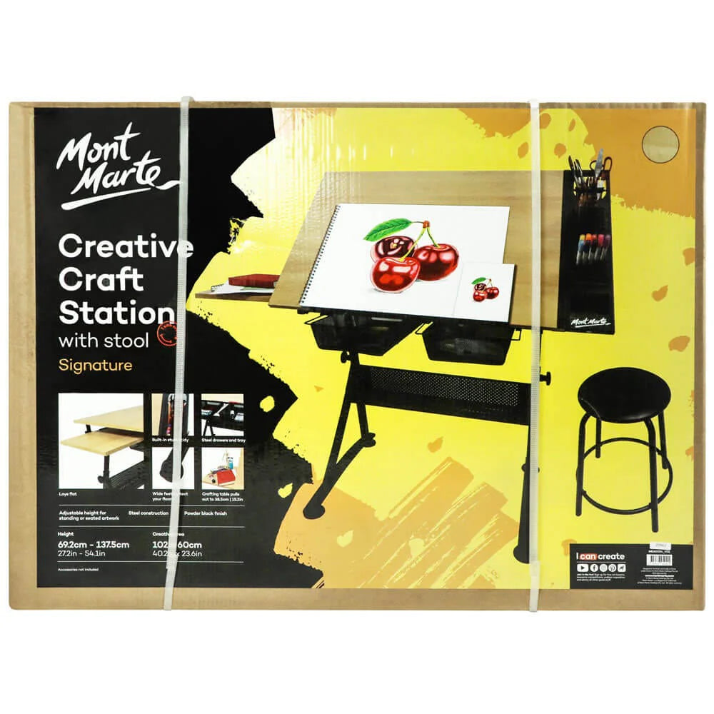 Mont Marte Exclusivo - Estación de manualidades creativas Signature