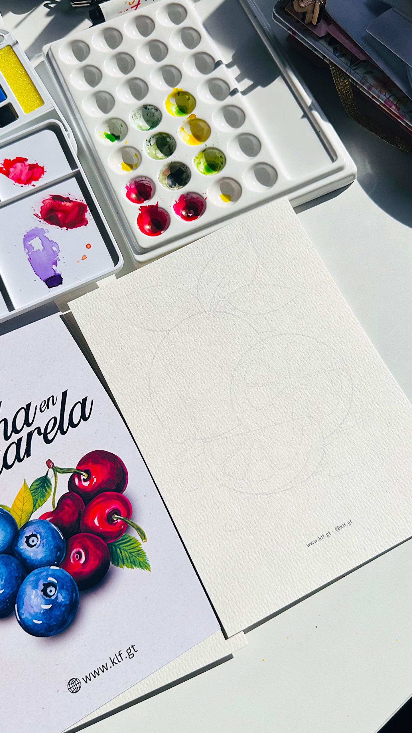 🍊 Cosecha en Acuarela - A4 - KLF.GT