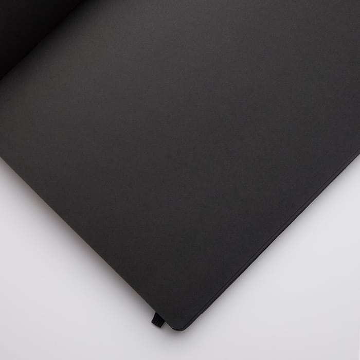 Sakura: Cuaderno de bocetos: Tapa dura: Cuadrado: 140 g/m²: 80 hojas: 12 x 12 cm (aprox. 5 x 5 pulgadas): Páginas negras