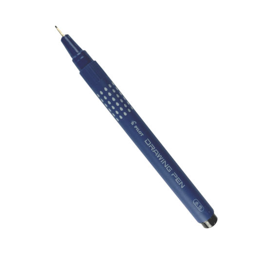 PILOT - DRAWING PEN TINTA NEGRA (UNIDAD) PUNTA 0.8 mm