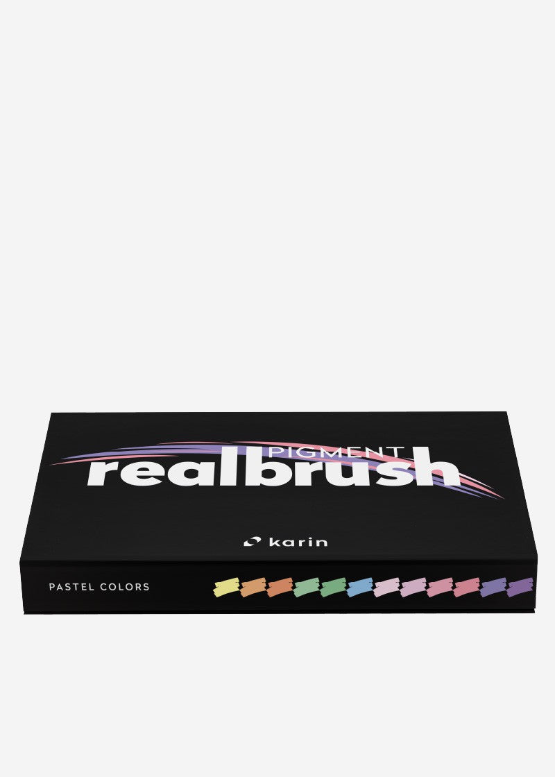 KARIN MARKERS - PIGMENT REAL BRUSH Pastel Colors Collection KEEPLIVINGFASTER