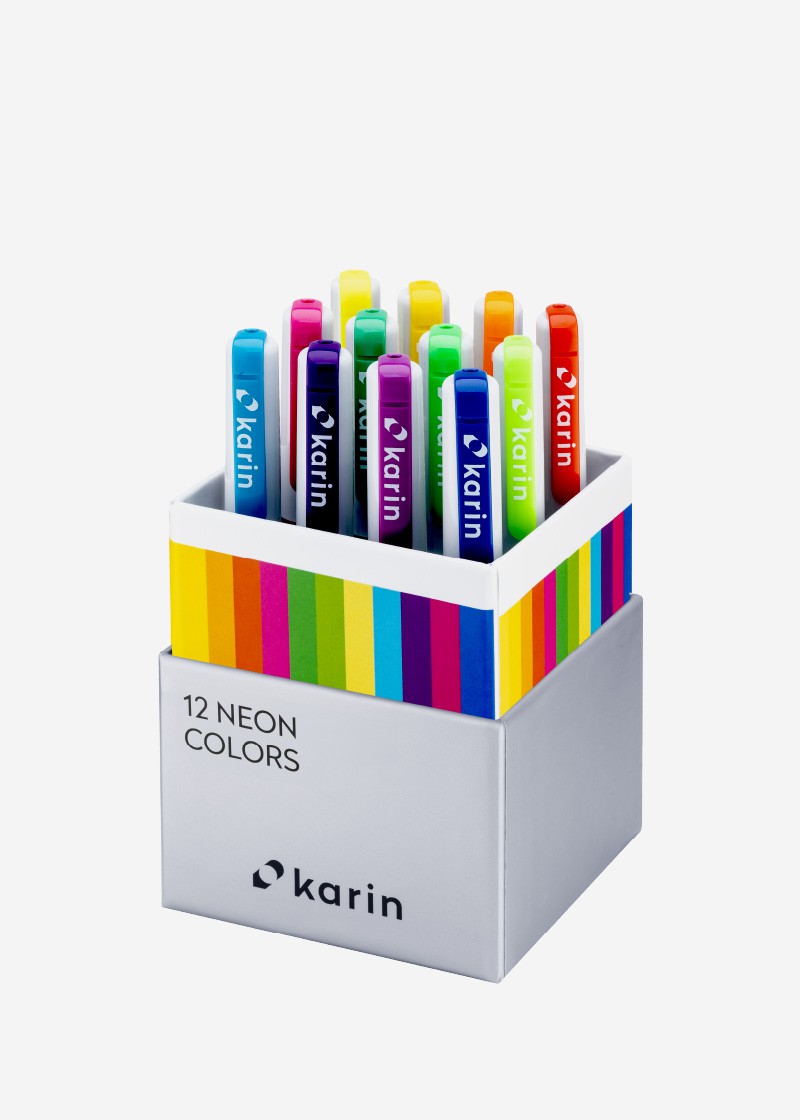 KARIN MARKERS - Realbrush PRO 12 pcs. Set BASIC KEEPLIVINGFASTER
