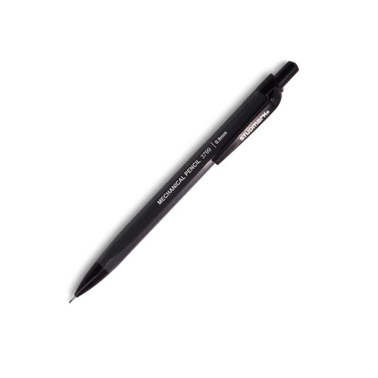 Studmark - Lápiz Mecánico / Portaminas Triangular de 0.9MM 2B - Negro