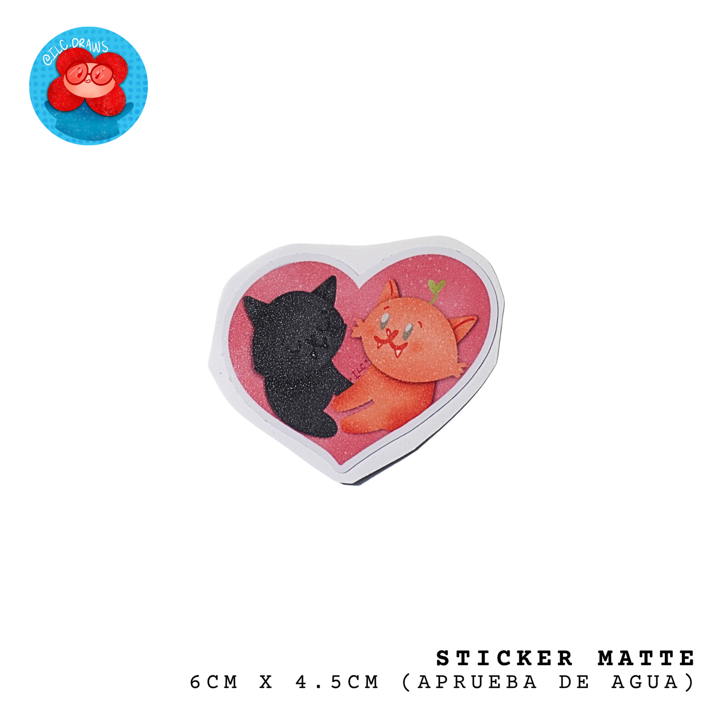 Sticker Waterproof Matte  - ILC.DRAWS