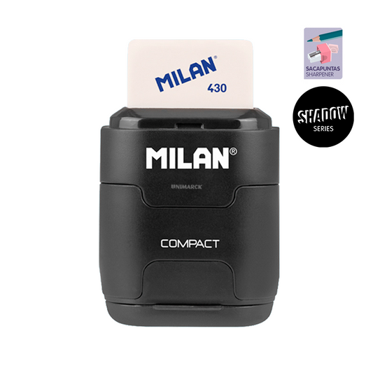 Milan - Sacapuntas Compact Doble Agujero Shadow