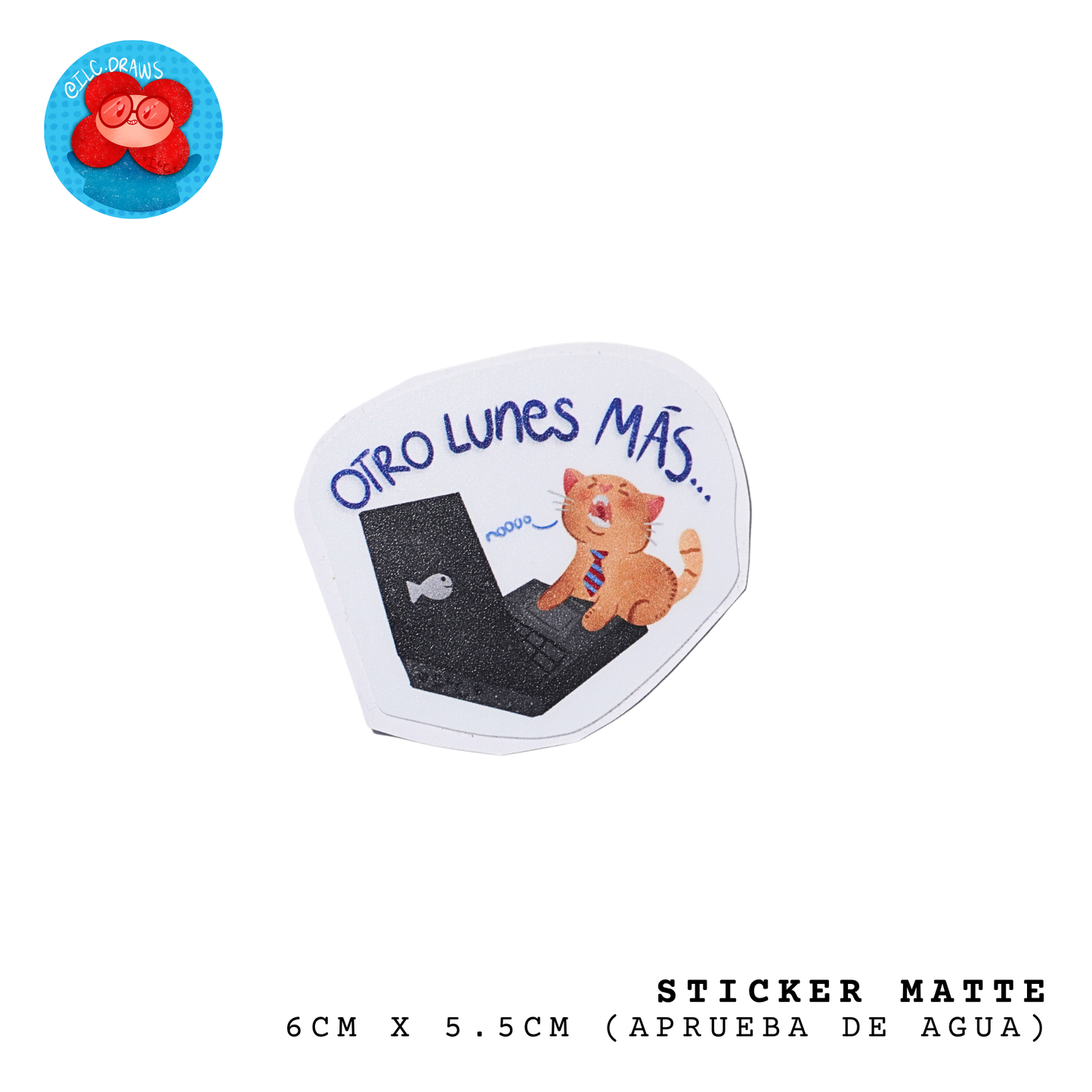 Sticker Waterproof Matte  - ILC.DRAWS