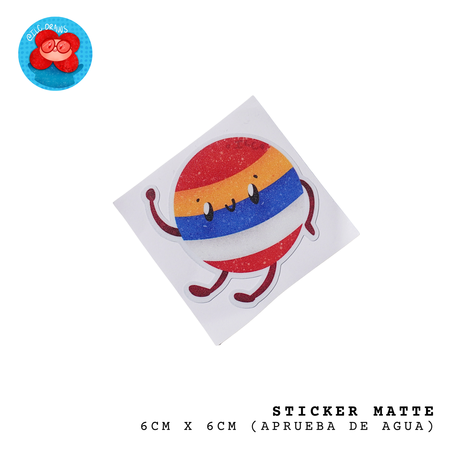 Sticker Waterproof Matte  - ILC.DRAWS