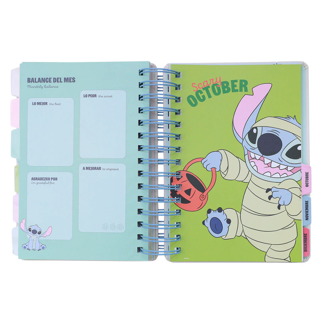 Agenda Mooving 2027 Stitch (3x6)