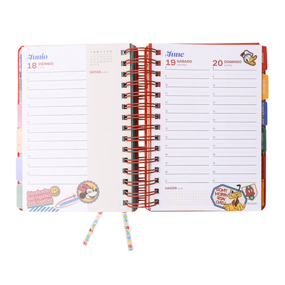 Agenda Mooving 2027 Mickey & Friends (3x6)